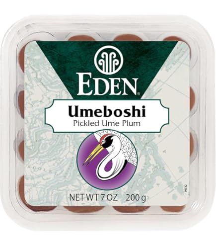 Amazon.com : Eden Umeboshi Plum, Japanese Pickled Plum, Whole